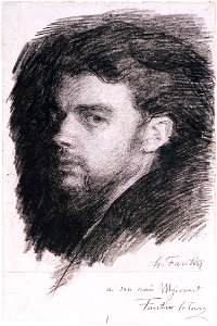 Henri Fantin-Latour - Self-Portrait - Google Art Project. Free illustration for personal and commercial use.