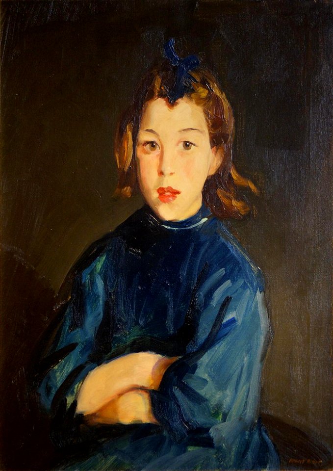 Ann of Achill by Robert Henri, 1913, Mennello Museum