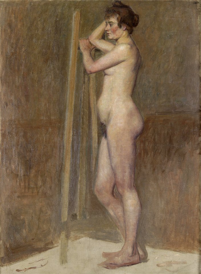 Henri de Toulouse-Lautrec Nu dans l’atelier c1890