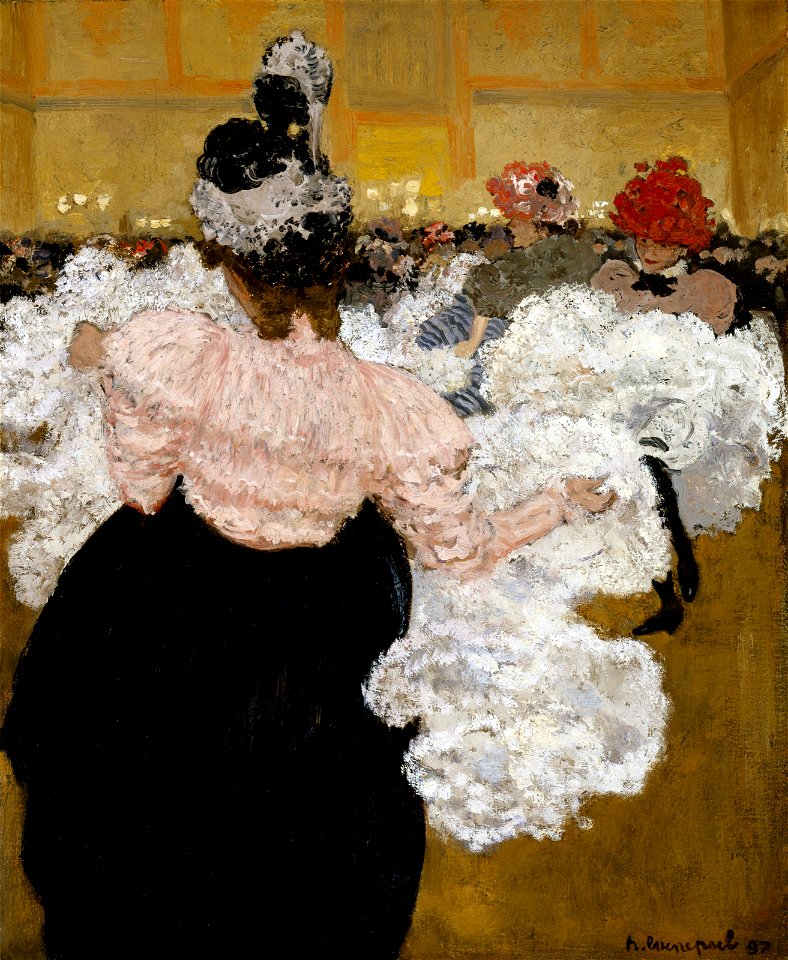 Henri-Jacques-Edouard Evenepoel - At the Moulin Rouge - 2002.121 - Museum of Fine Arts