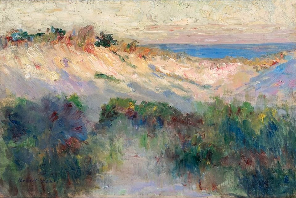 Dunes, Atlantic City by Robert Henri, 1892
