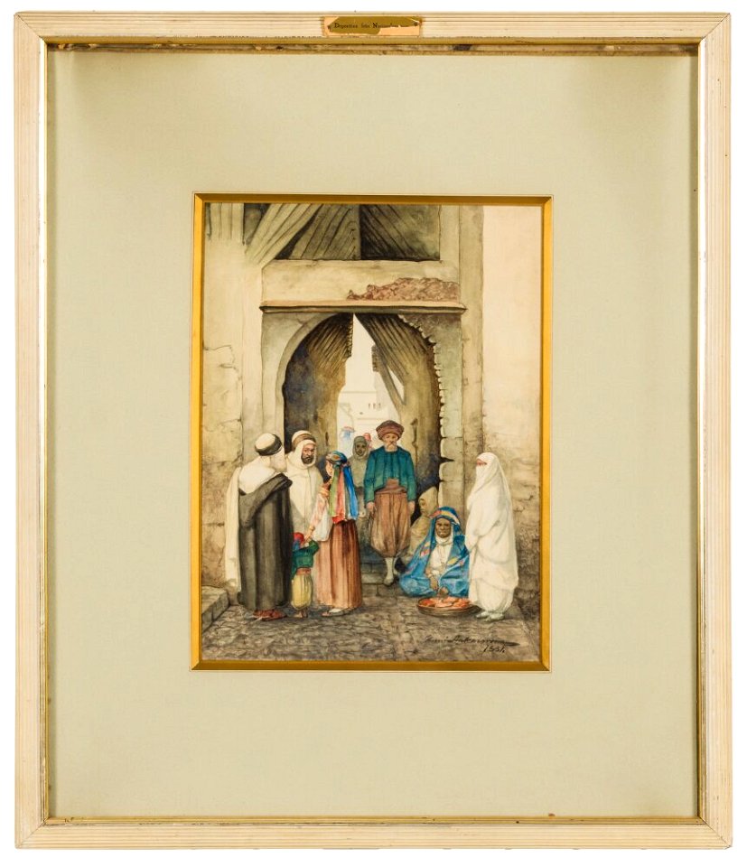 Henrik August Ankarcrona - View of an Oriental City - NMB 1434 - Nationalmuseum