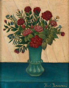 Henri Rousseau - Flowers in a Vase - 42.220 - Rhode Island School of Design Museum