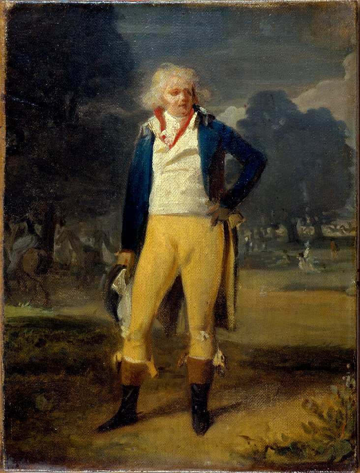 Henri-Pierre Danloux - L'Abbé de Saint-Farre, fils naturel du Duc d'Orléans et de Mlle Lemarquis, danseuse à l'Opéra - P1450 - Musée Carnavalet