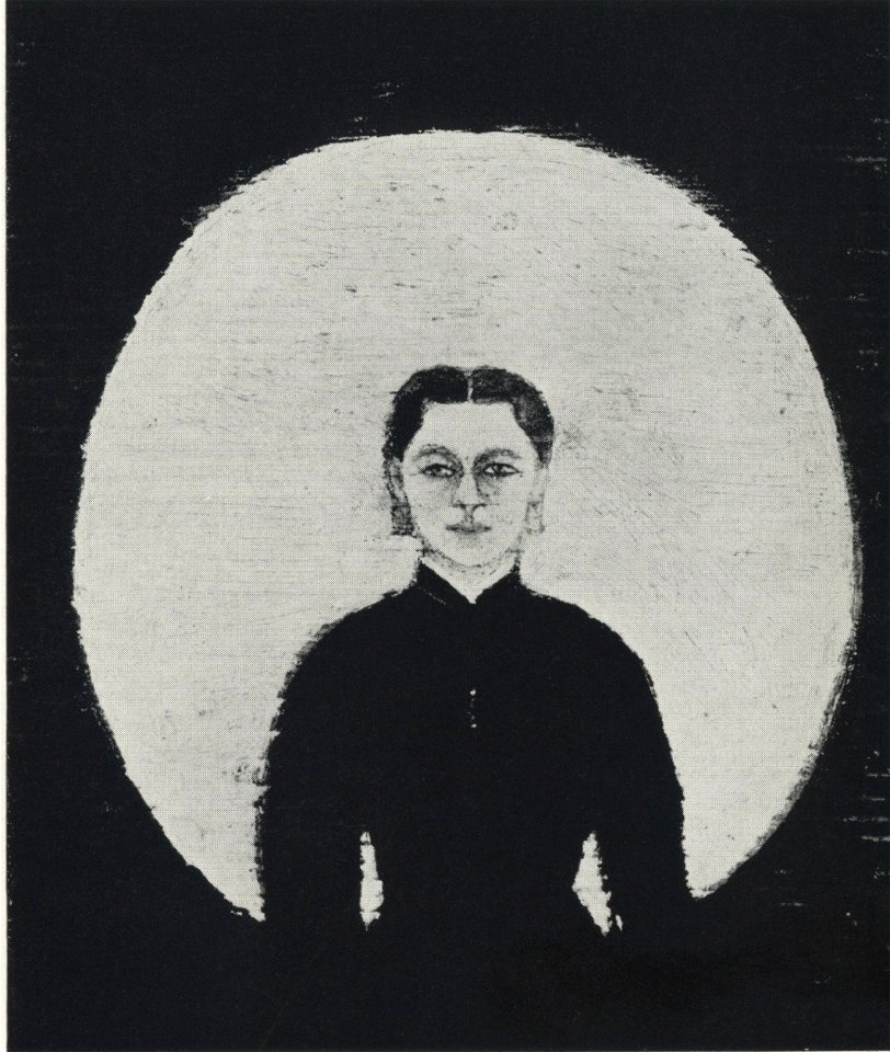 Henri Rousseau - Portrait de la première femme de Rousseau