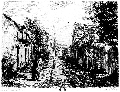 Henriet - Le paysagiste aux champs, 1876, Grav p. 040