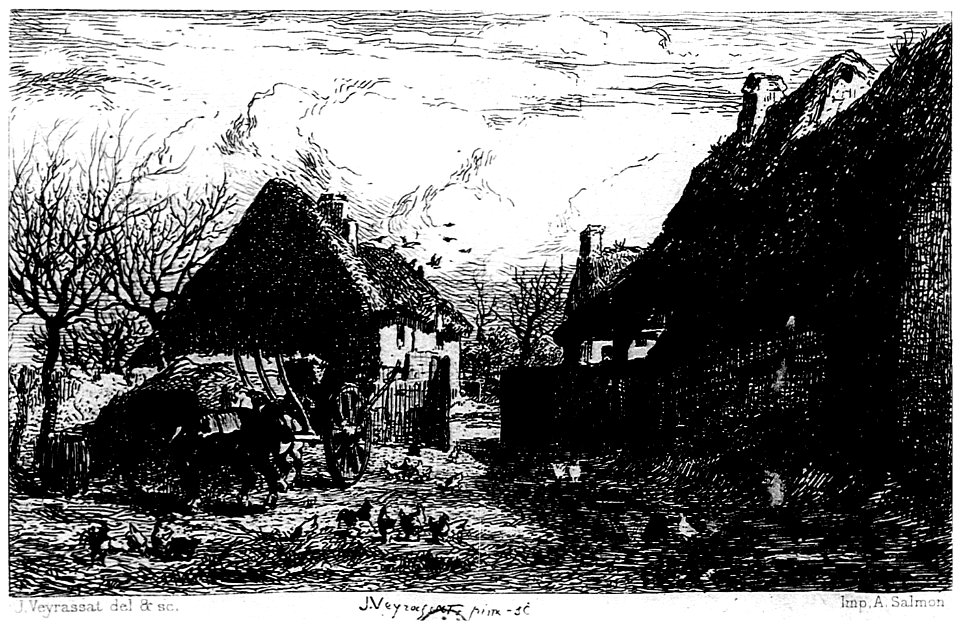 Henriet - Le paysagiste aux champs, 1876, Grav p. 148