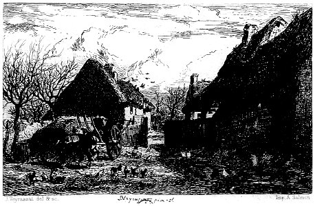 Henriet - Le paysagiste aux champs, 1876, Grav p. 148