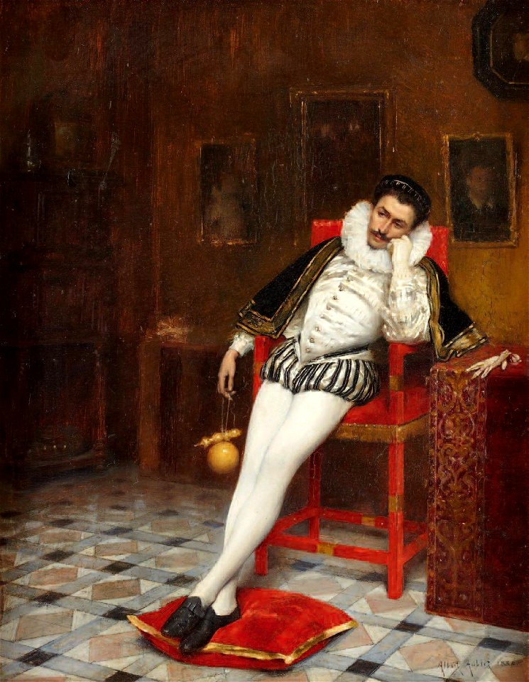 Henri III pensif - Albert Aublet