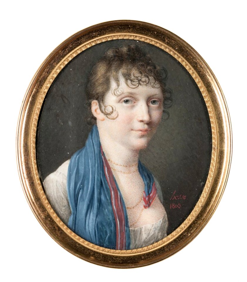Henri-Joseph Hesse - Unknown woman - NMB 2465 - Nationalmuseum