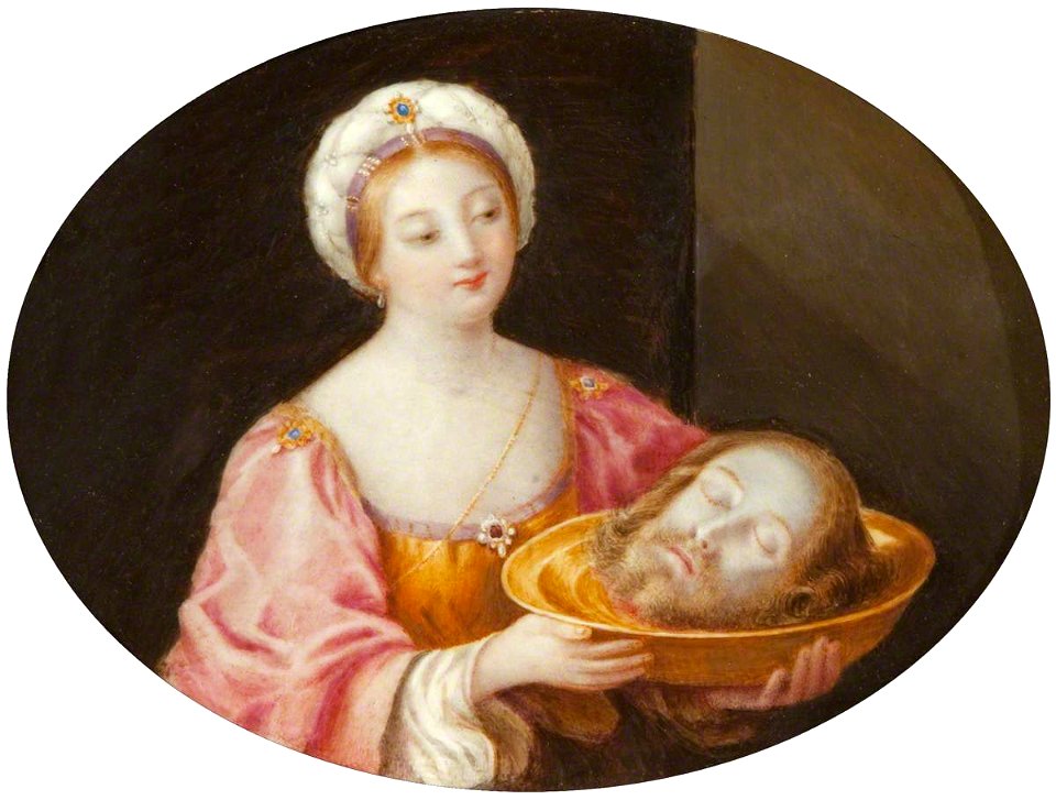 Henrietta Georgiana Maria Lascelles Iremonger Chatterton (1806-1876) - Salome with the Head of John the Baptist (after Guido Reni) - 343524 - National Trust