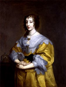 Henrietta Maria. Free illustration for personal and commercial use.