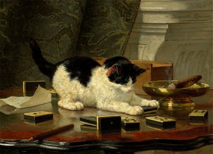 Henriëtte Ronner-Knip - Katjesspel