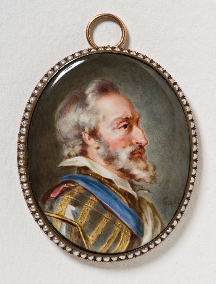 Henrik IV (1553-1610), kung av Frankrike (Peter Adolf Hall) - Nationalmuseum - 25499