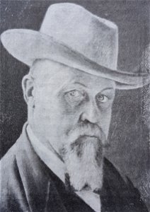 Henrik Åberg självporträtt