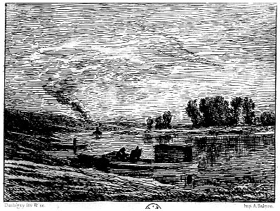 Henriet - Le paysagiste aux champs, 1876, Grav p. 104