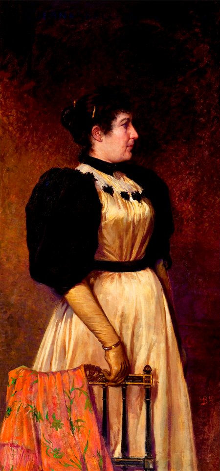 Henrique Bernardelli - Retrato de Senhora, 1895