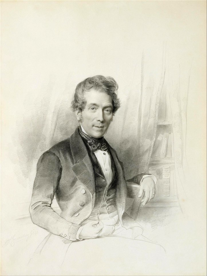 Henricus Wilhelmus Couwenberg - Portrait of Louis Johannes Herckenrath, Consul of Texas - Google Art Project