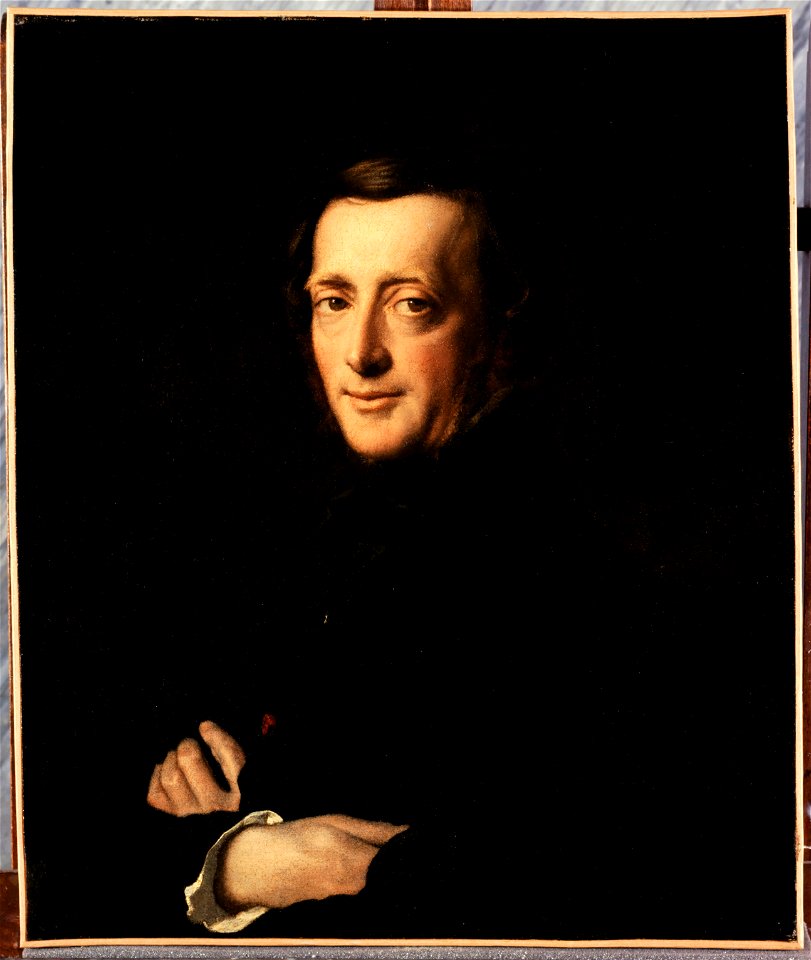 Henri Lehmann - Portrait du Docteur M.G. Worms - PPP3765 - Musée des Beaux-Arts de la ville de Paris