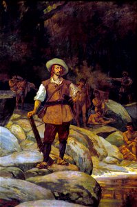 Henrique Bernardelli - Ciclo da Caça ao Índio, Acervo do Museu Paulista da USP
