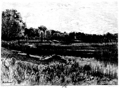 Henriet - Le paysagiste aux champs, 1876, Grav p. 196