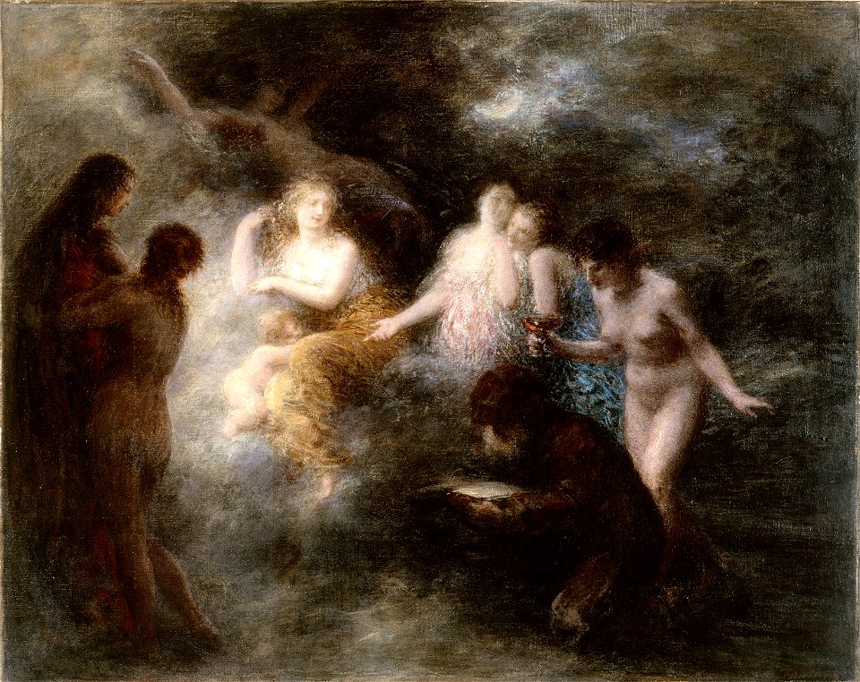 Henri Ignace Jean Théodore Fantin-Latour - La tentation de saint Antoine - PPP53 - Musée des Beaux-Arts de la ville de Paris