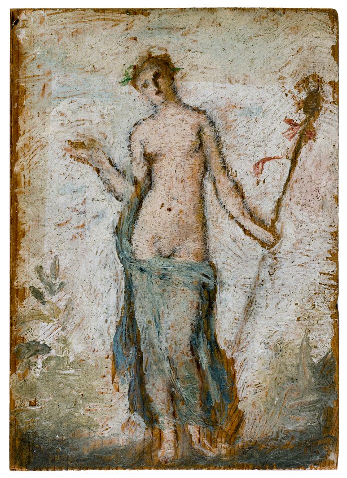Henry (César Isidore Henri Cros Cros dit) - Bacchante au thyrse - PPP608 - Musée des Beaux-Arts de la ville de Paris