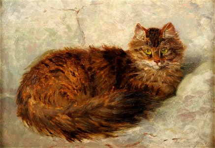 Henriette Ronner-Knip Katze 1897