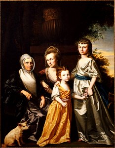 Henry Benbridge - The Hartley Family - y1986-84 - Princeton University Art Museum