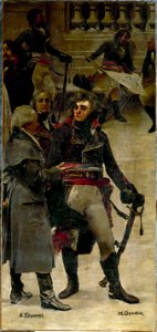 Henri Gervex - Le Panorama du siècle , Kleber et Monge, entourés de personnalités de la Révolution française - PDUT1899 - Musée des Beaux-Arts de la ville de Paris