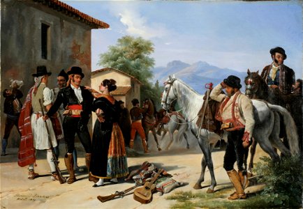 Henri Pierre Léon Pharamond Blanchard - The Smugglers - Google Art Project