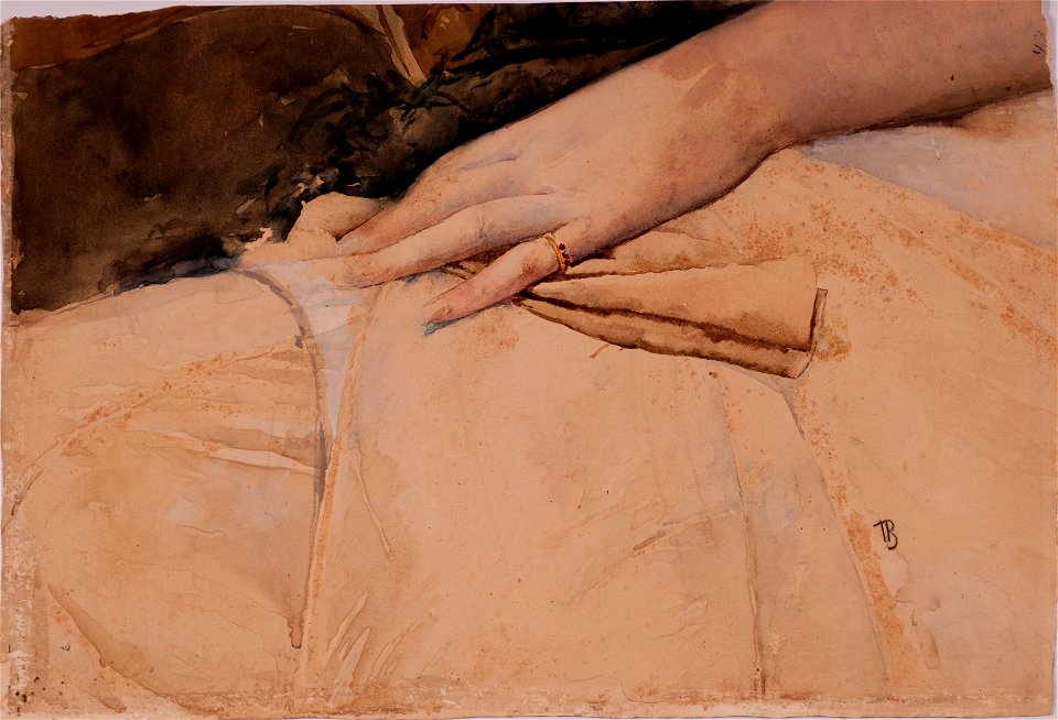 Henrique Bernardelli - Fragmento de retrato, Acervo do Museu Paulista da USP (cropped)
