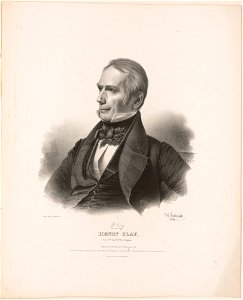 Henry Clay, born, 12th April 1777 in Virginia - from life on stone by Chs. Fenderich 1844. LCCN2017657751