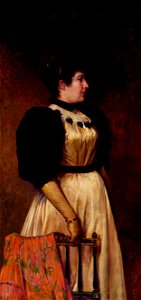 Henrique Bernardelli - Portrait of a Lady - Google Art Project