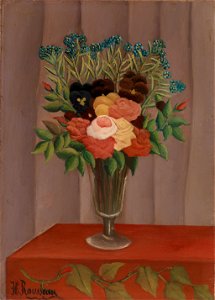 Henri Rousseau - Bouquet of Flowers (Bouquet de fleurs) - BF579 - Barnes Foundation