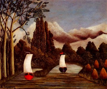 Henri Rousseau - Banks of the Oise