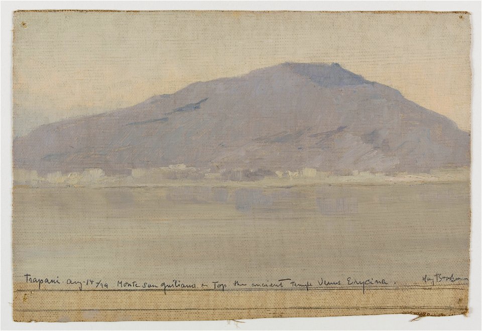 Henry Brokman - Trapani, Monte San Giuliano (Sicile) - PPP3636 - Musée des Beaux-Arts de la ville de Paris