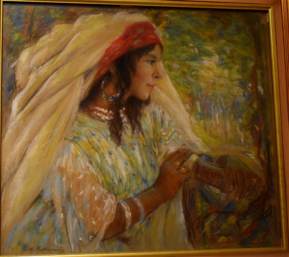 Henry d'Estienne - Jeune femme algérienne