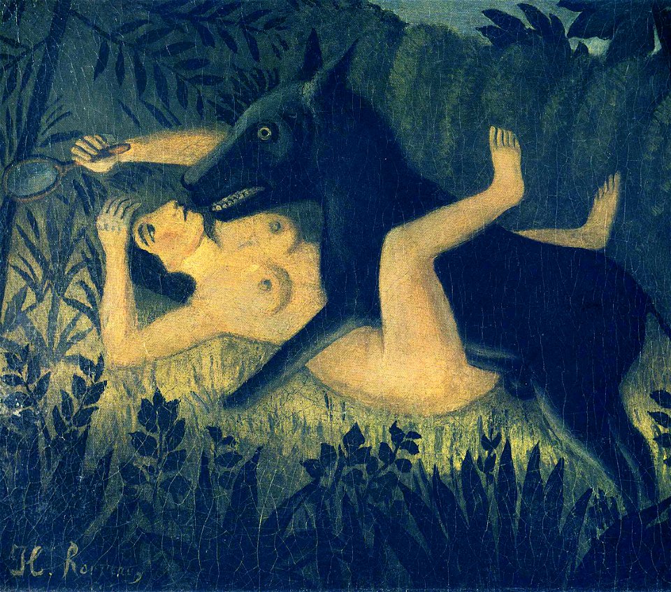 Henri Rousseau - La Belle et la Bête