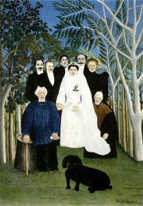 Henri Rousseau, dit le Douanier - The Wedding Party - Google Art Project