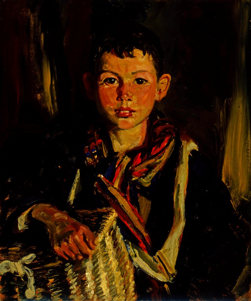 The Fish Basket by Robert Henri, Columbus Museum of Art