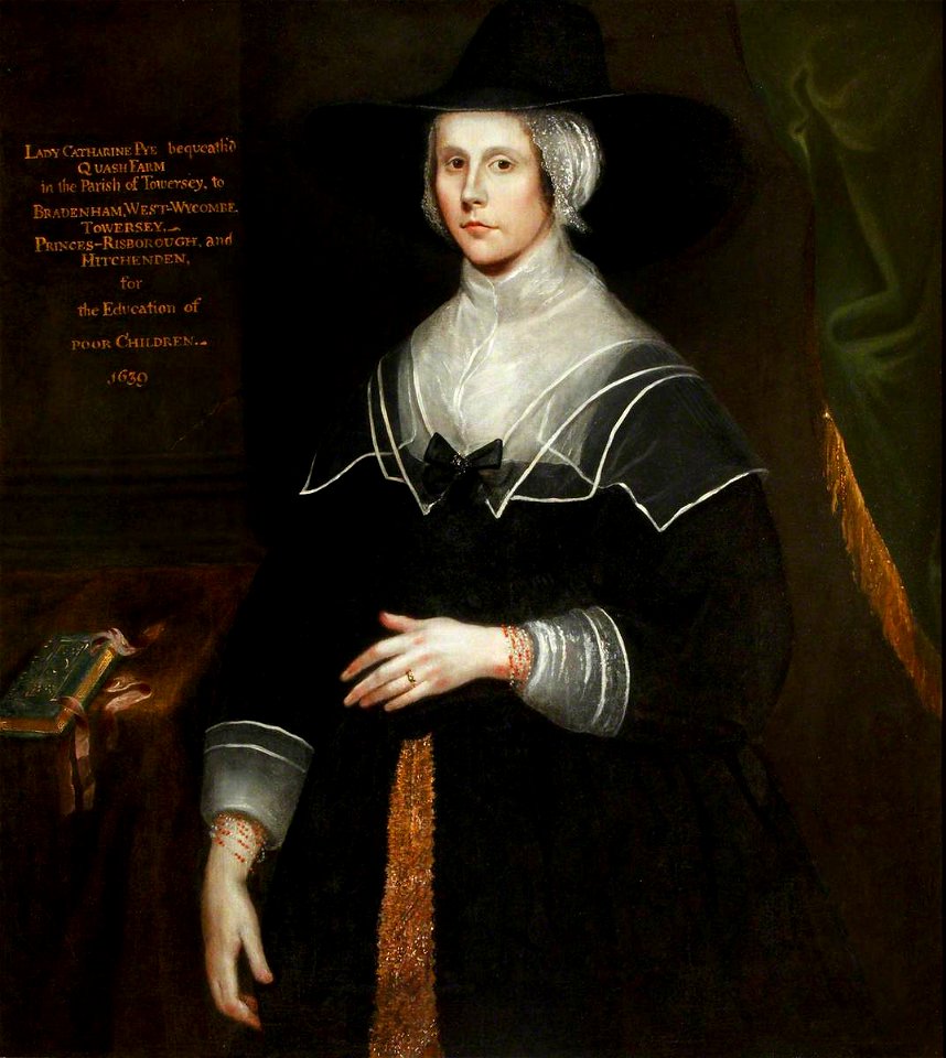 Henry Giles (active c.1639-1645) - Catherine Lucas (1617–1701-1702), Lady Pye, 'Dame Catherine Pye' - 765487 - National Trust