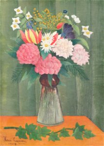 Henri Rousseau - Flowers in a Vase - RCA1939-17 - Albright–Knox Art Gallery