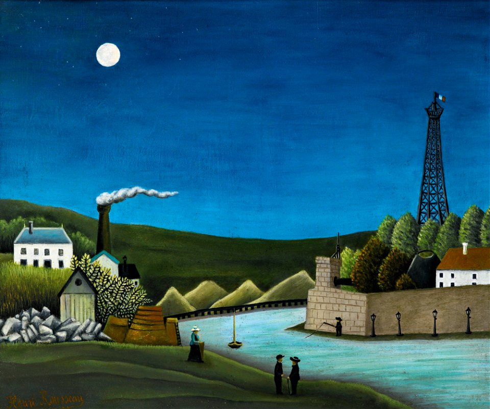 Henri Rousseau - La Seine à Suresnesl