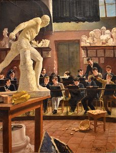 Henri Pringuet - Cour de dessin
