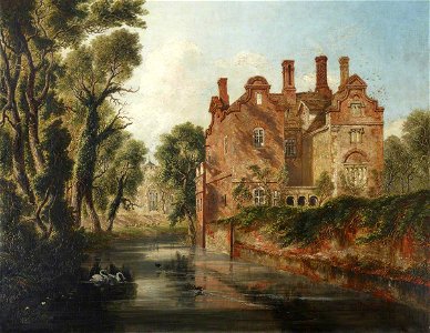 Henry Bright (1810-1873) - Landwade Hall, Cambridgeshire (after Joseph Murray Ince) - 515542 - National Trust
