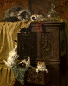 Henriette Ronner-Knip - Immodest