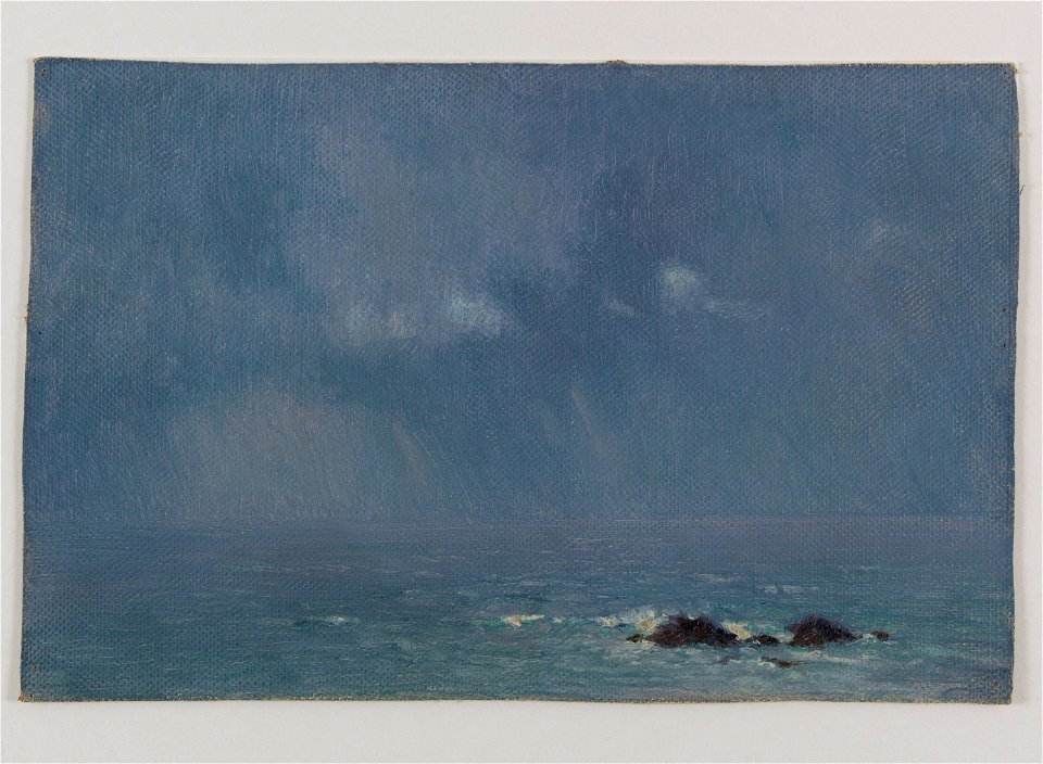 Henry Brokman - Paysage aux deux rochers - PPP3646 - Musée des Beaux-Arts de la ville de Paris