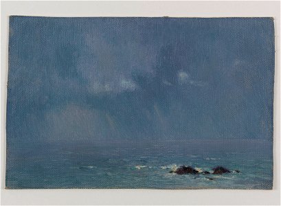 Henry Brokman - Paysage aux deux rochers - PPP3646 - Musée des Beaux-Arts de la ville de Paris