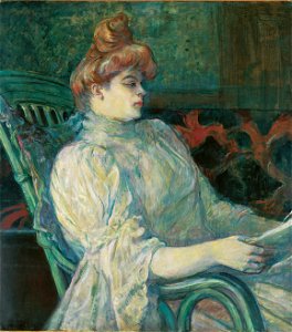 Henri-Marie-Raymond de Toulouse-Lautrec - Madame Marthe X―Bordeaux - Google Art Project